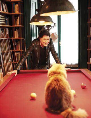 Joaquín Sabina ve kedileri