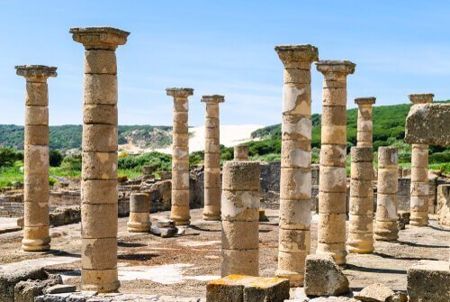 antik romadan kalma bir şehir