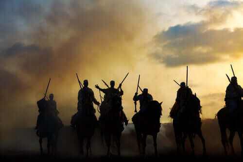 atlı savaşçılar berberi