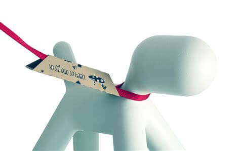 köpek dışkısını toplamak için kartondan araç